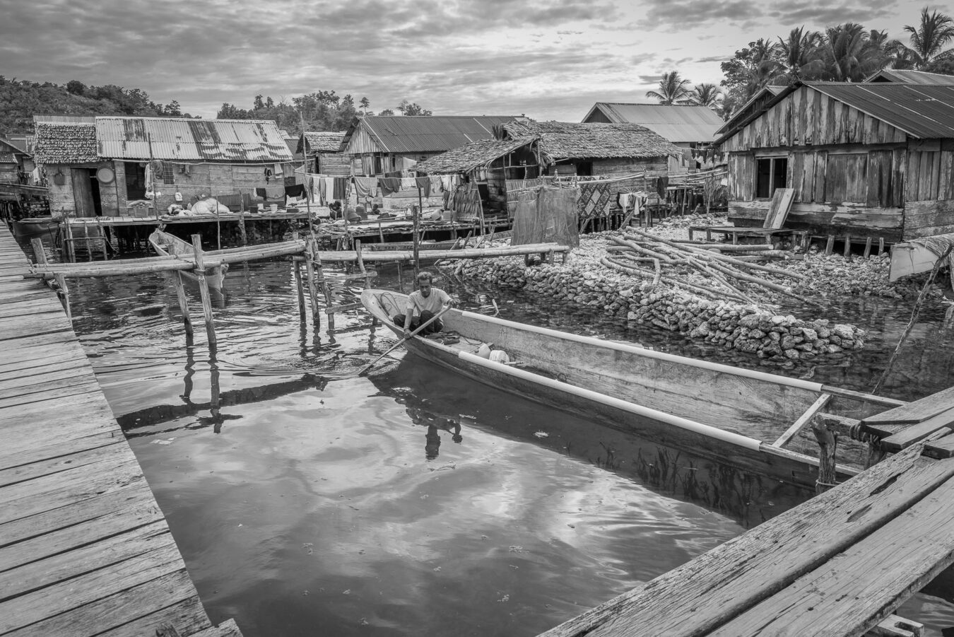 Indonesien - Sulawesi - Pulau Banggai Laut, Gong Gong