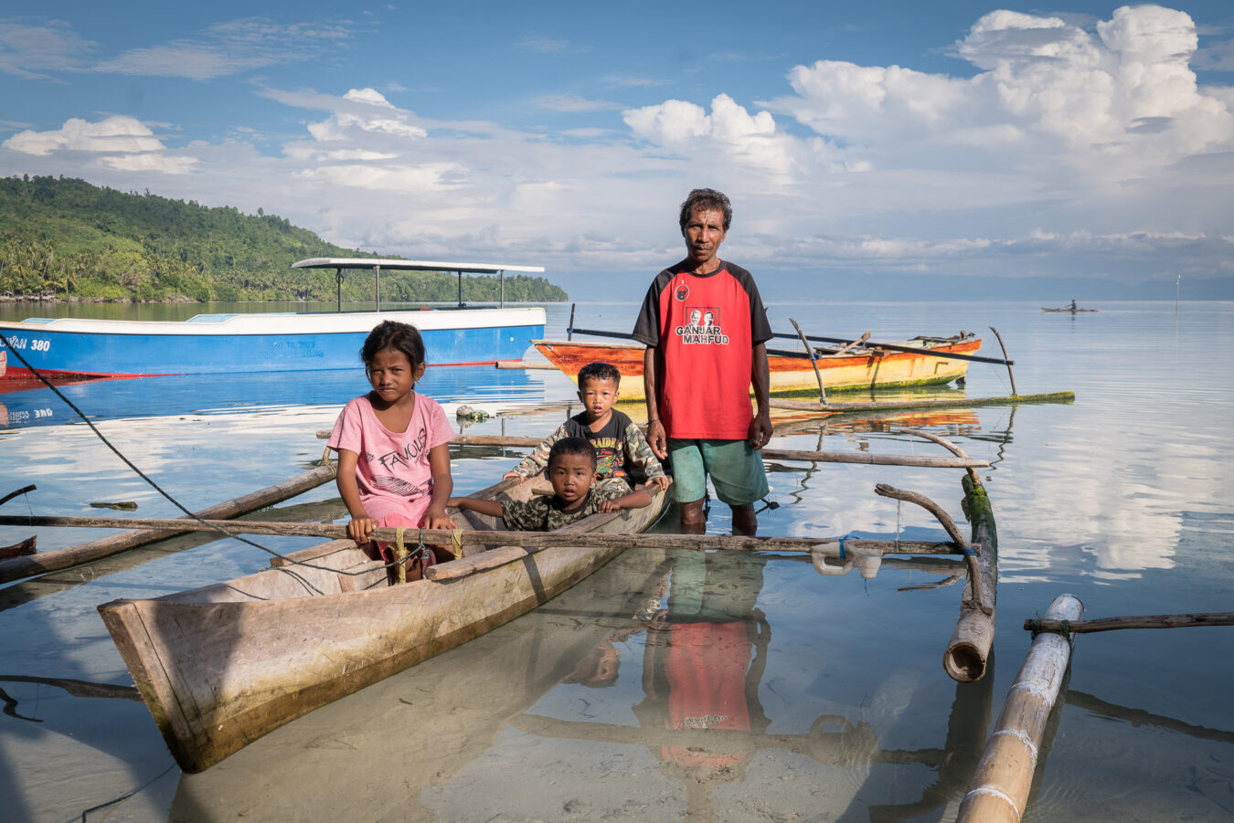Indonesien - Sulawesi - Pulau Peleng, Panenteng