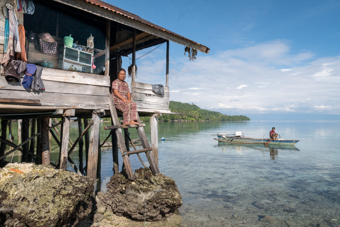 Indonesien - Sulawesi - Pulau Peleng, Panenteng