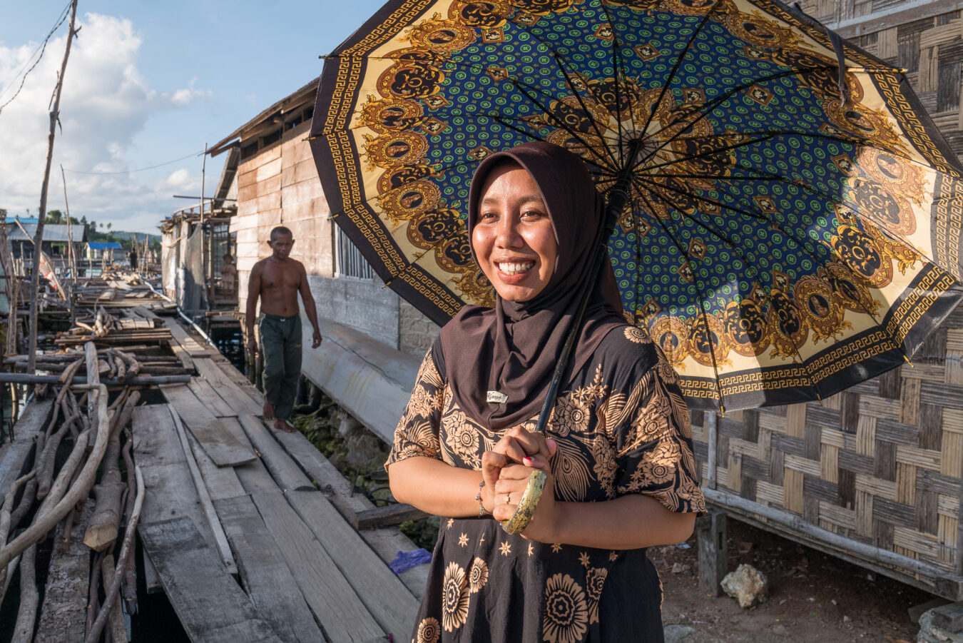 Indonesien - Sulawesi - Pulau Banggai Laut, Popisi