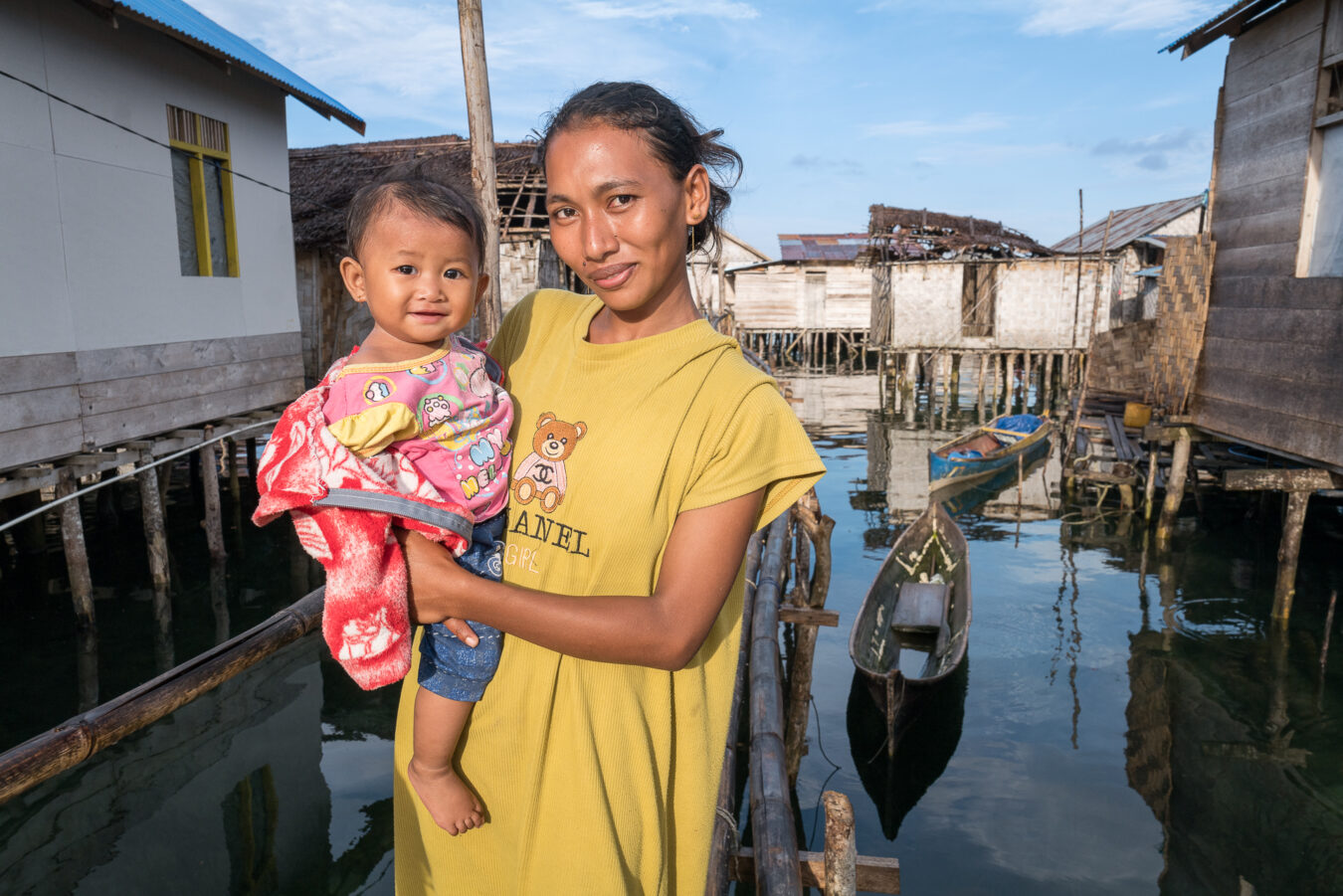 Indonesien - Sulawesi - Pulau Banggai Laut, Popisi