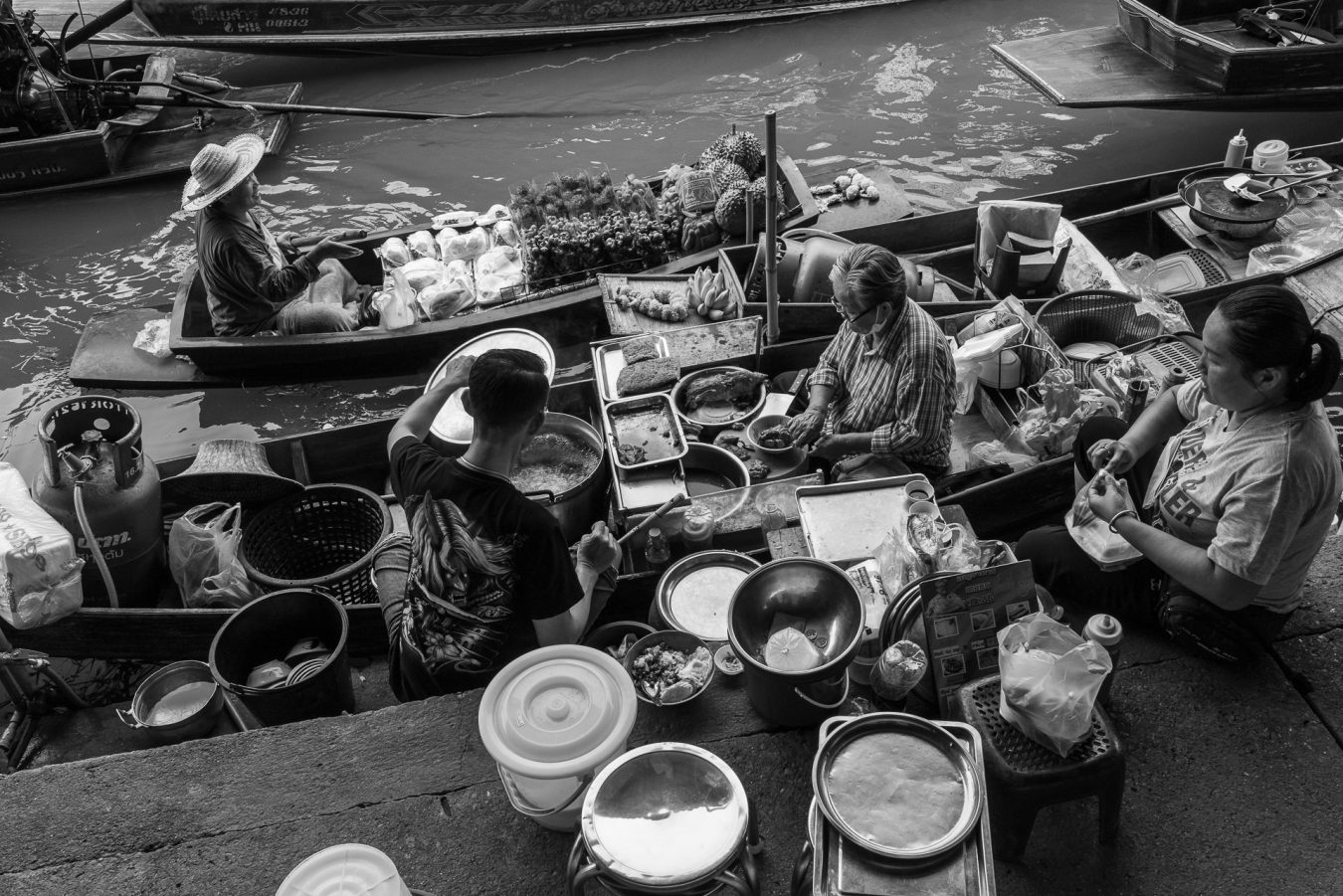 Thailand, Damnoen Saduk Floating Market