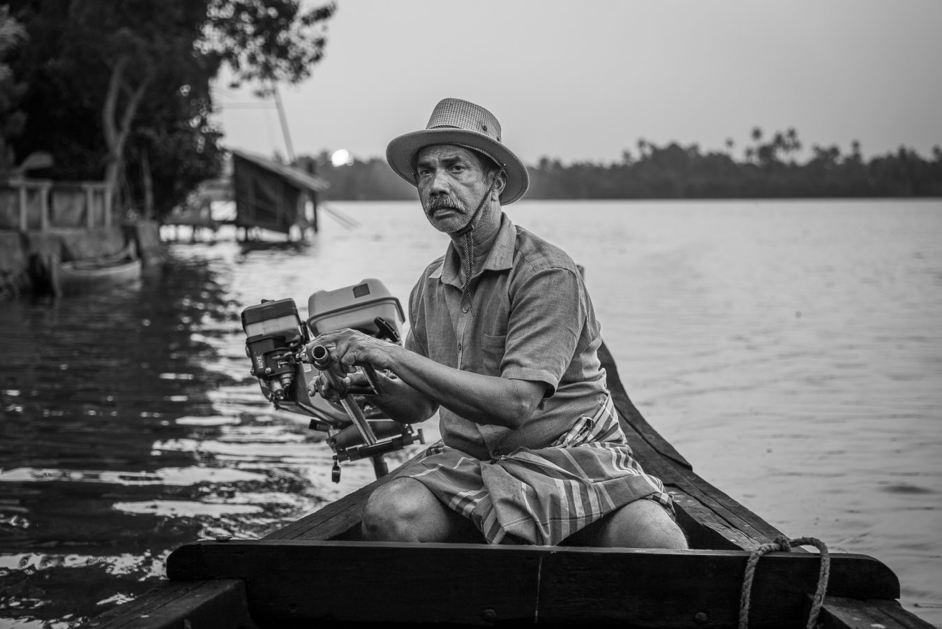 Indien, Kodamthuruth Backwaters Kerala